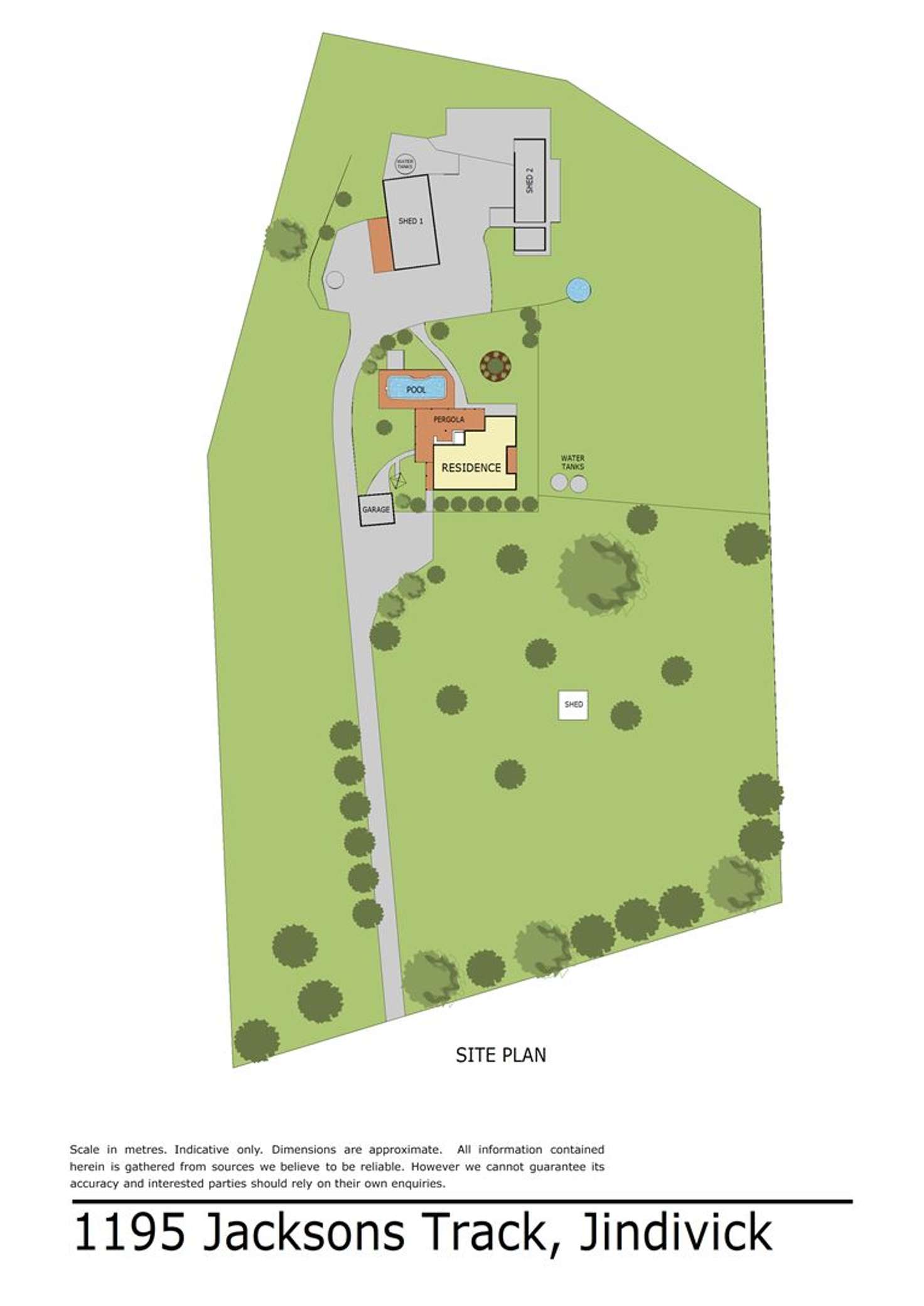 Floorplan of Homely acreageSemiRural listing, 1195 Jacksons Track, Jindivick VIC 3818