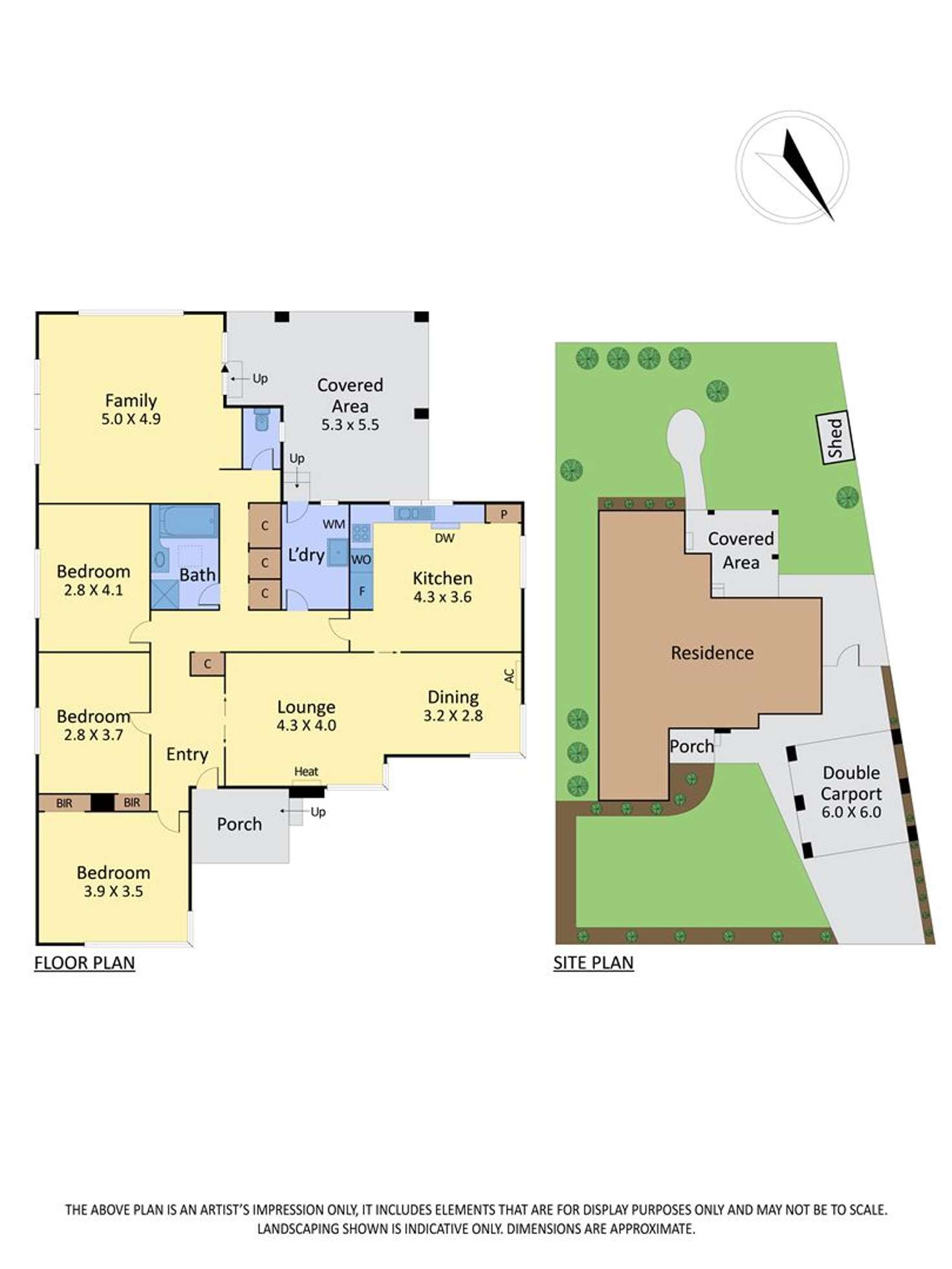 Floorplan of Homely house listing, 1 Emden Crescent, Mulgrave VIC 3170