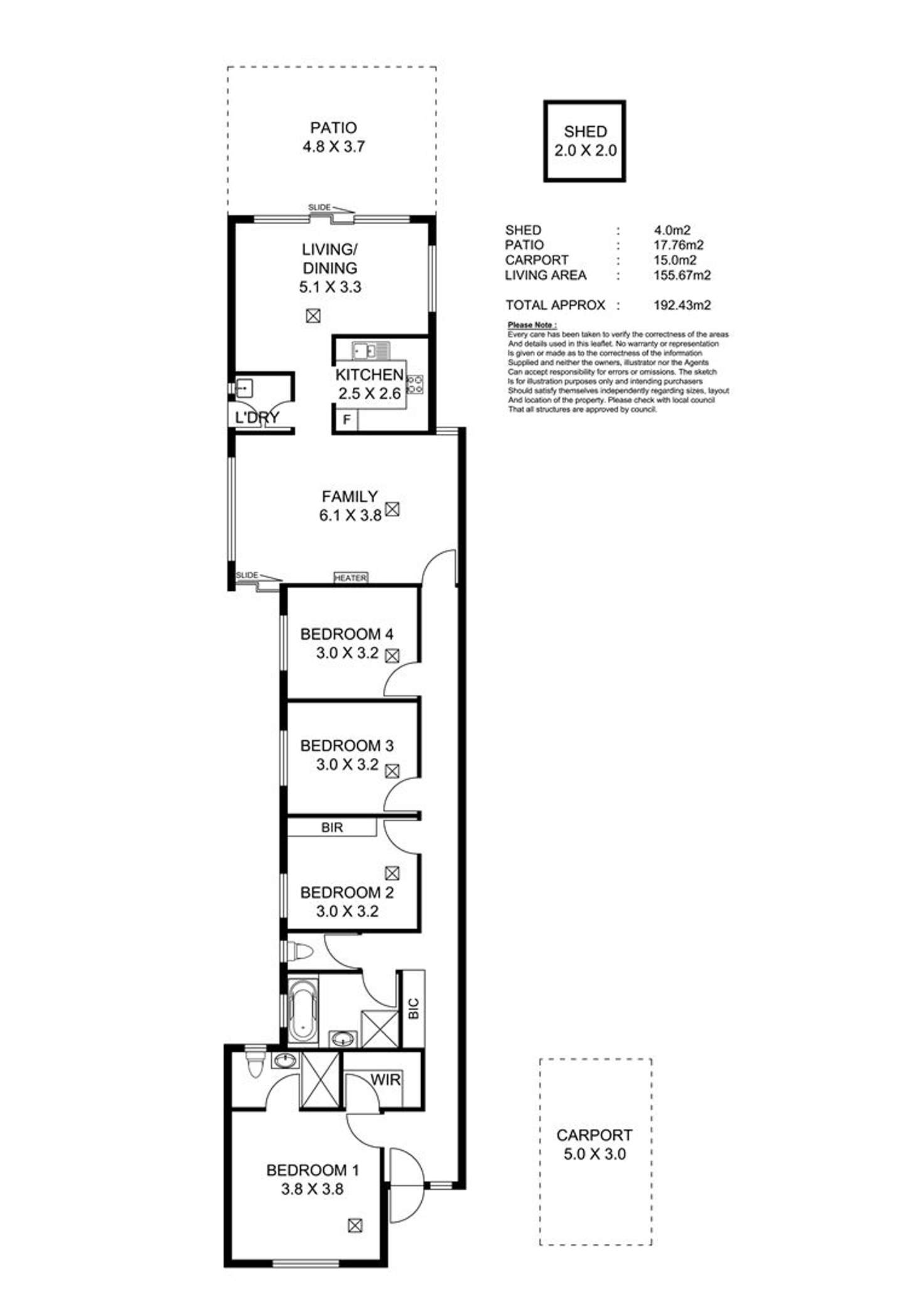 Floorplan of Homely house listing, 12 L'Estrange Street, Glenside SA 5065