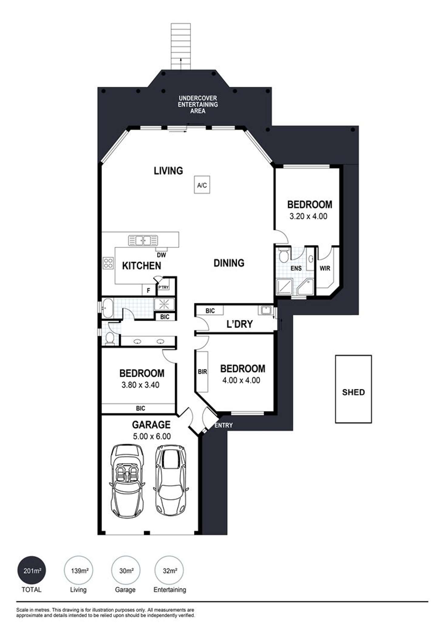 Floorplan of Homely house listing, 91 Matthew Flinders Drive, Encounter Bay SA 5211