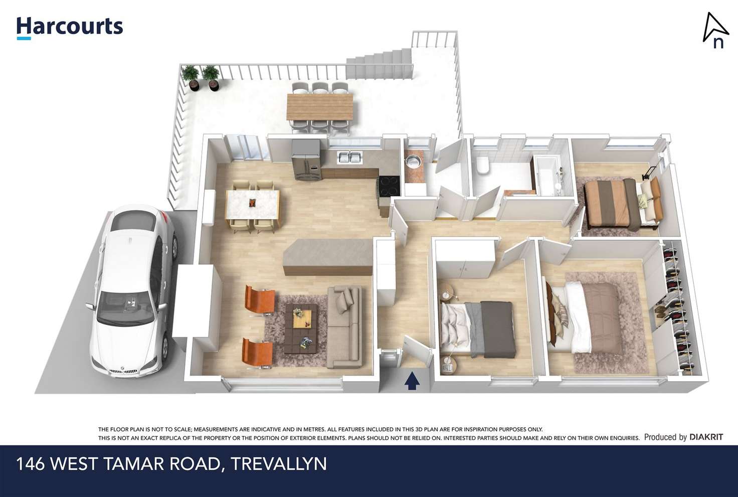 Floorplan of Homely house listing, 146 West Tamar Road, Trevallyn TAS 7250