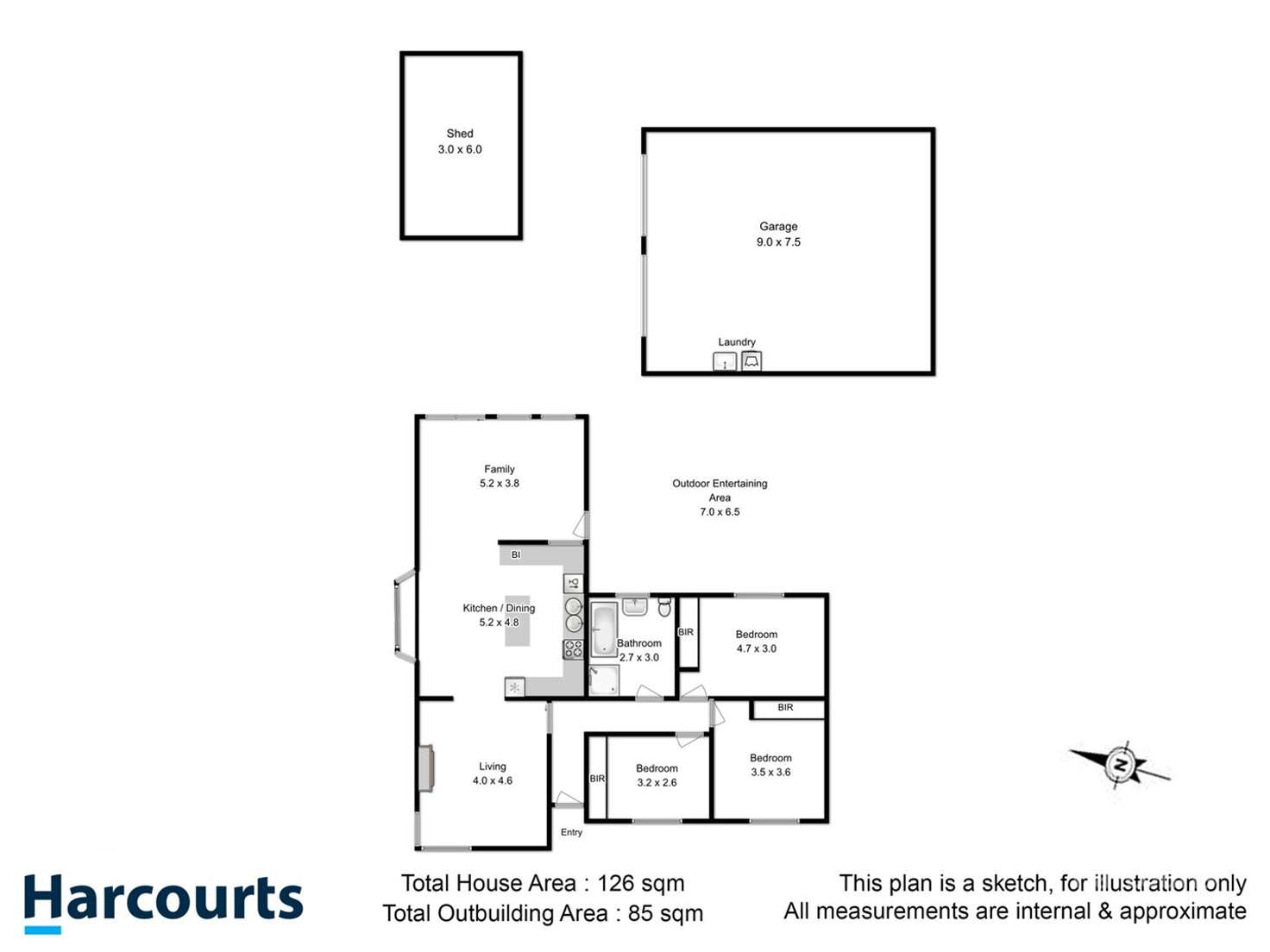 Floorplan of Homely house listing, 6 Napoleon Street, Richmond TAS 7025
