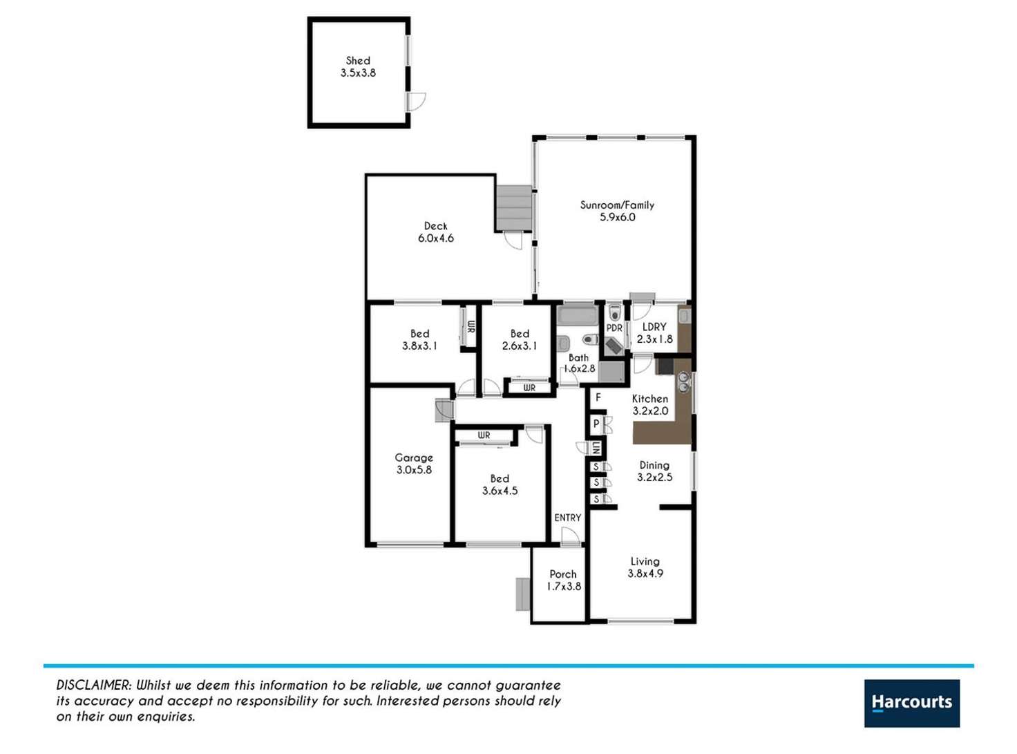 Floorplan of Homely house listing, 11 Palm Place, Bidwill NSW 2770