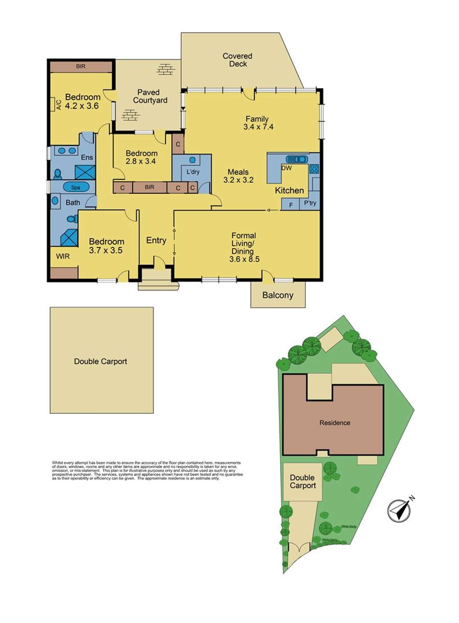 Floorplan of Homely house listing, 18 Adley Court, Vermont South VIC 3133