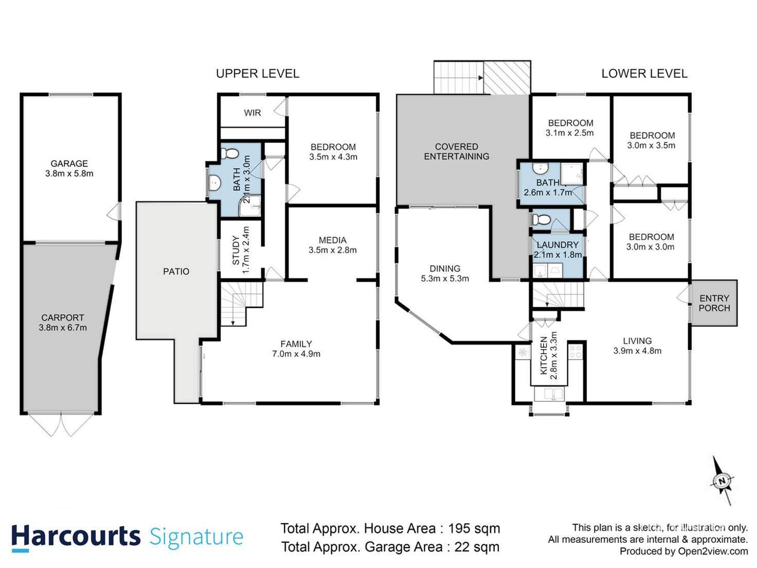 Floorplan of Homely house listing, 70 Henley Street, Lindisfarne TAS 7015