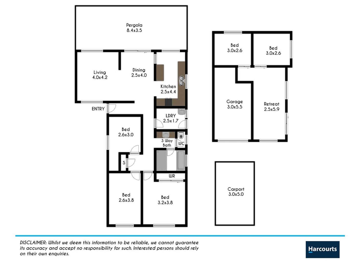 Floorplan of Homely house listing, 4 Bennett Grove, Bidwill NSW 2770