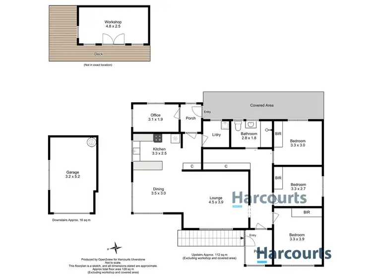 Floorplan of Homely house listing, 6 Quinn Street, Penguin TAS 7316