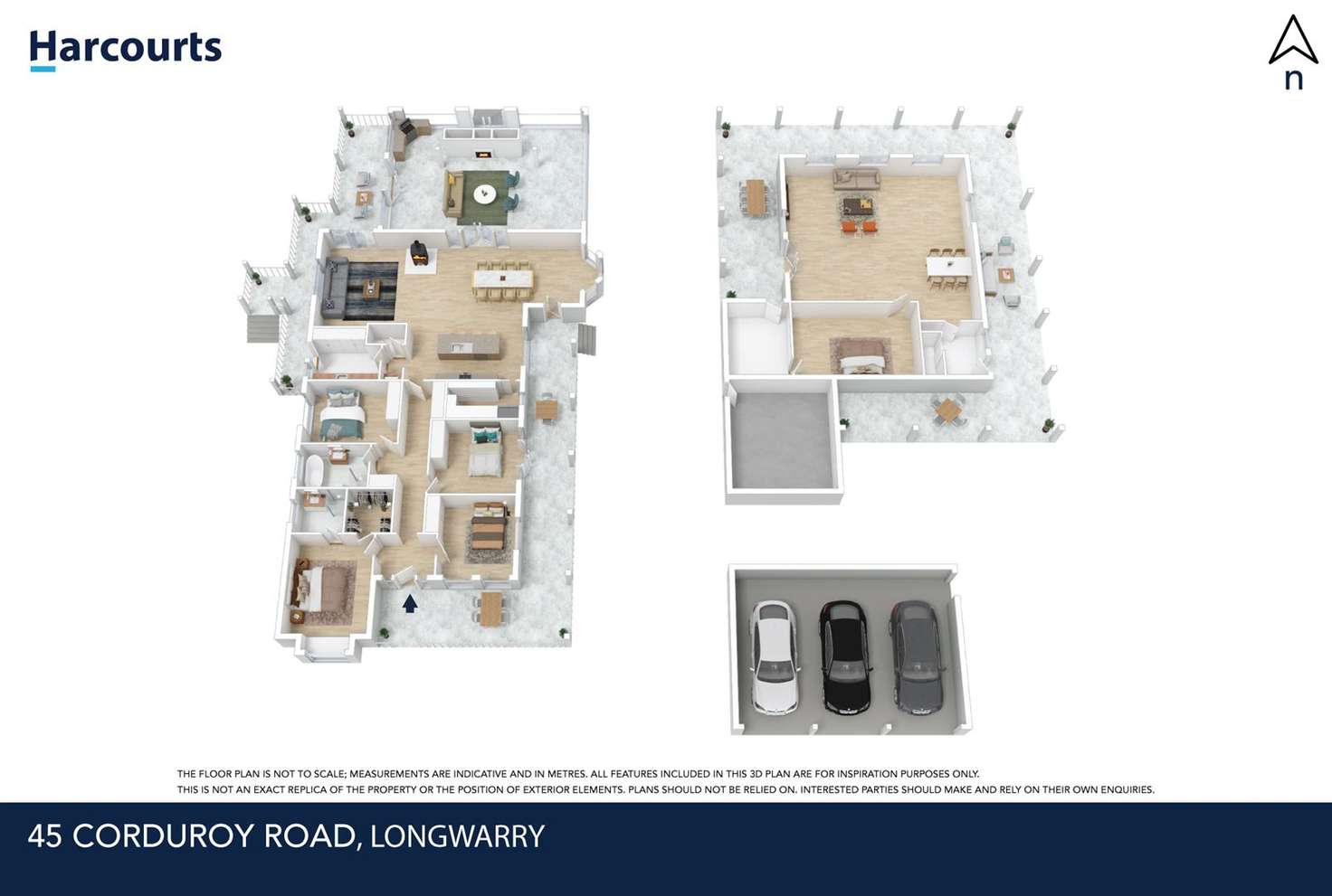 Floorplan of Homely house listing, 45 Corduroy Road, Longwarry VIC 3816
