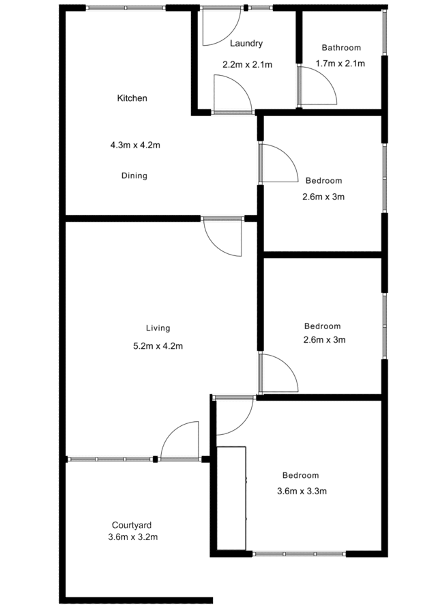 Floorplan of Homely house listing, 8b Downing Crescent, Wanneroo WA 6065