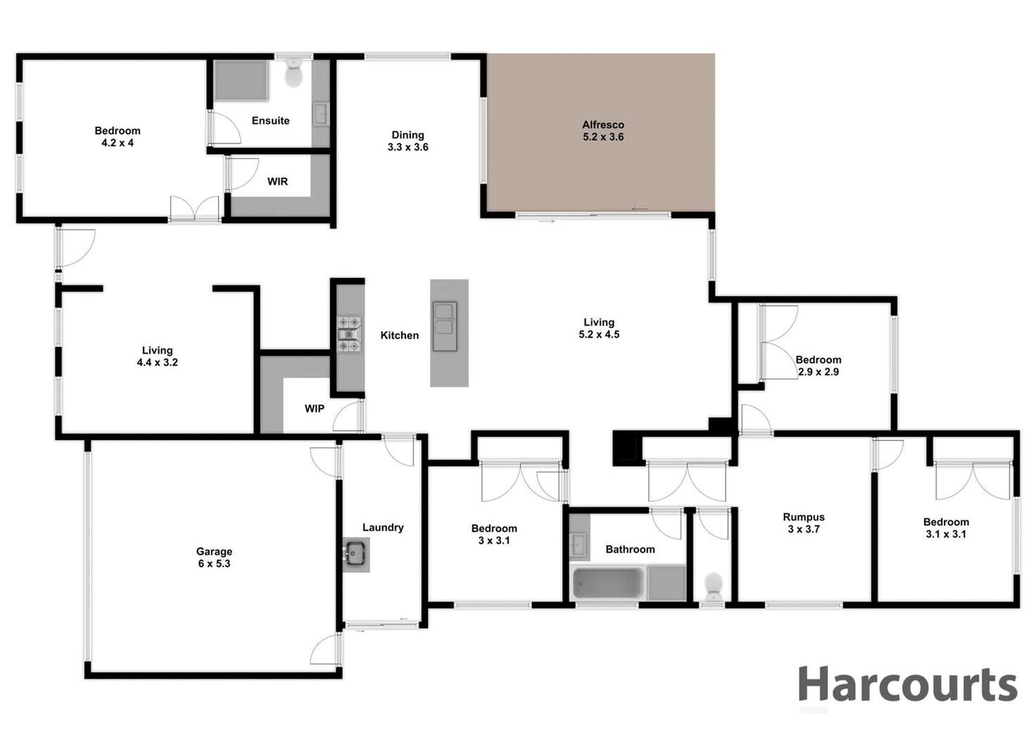 Floorplan of Homely house listing, 17 Silkwood Drive, Warragul VIC 3820