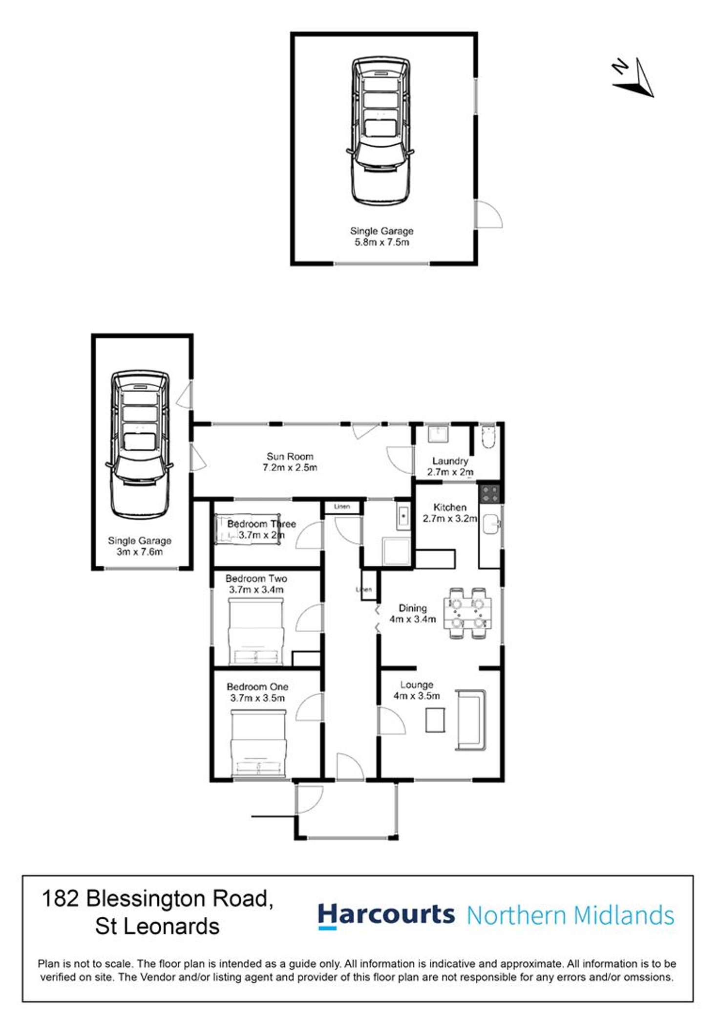 Floorplan of Homely house listing, 182 Blessington Road, St Leonards TAS 7250