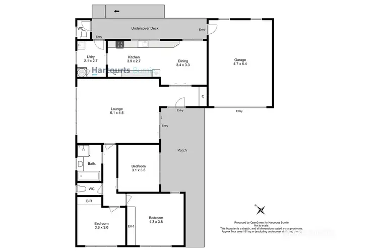 Floorplan of Homely house listing, 2 Laurel Court, Havenview TAS 7320