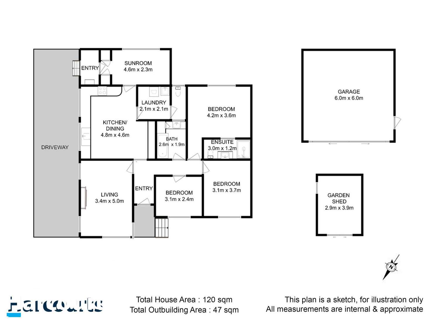 Floorplan of Homely house listing, 180 Main Street, Huonville TAS 7109