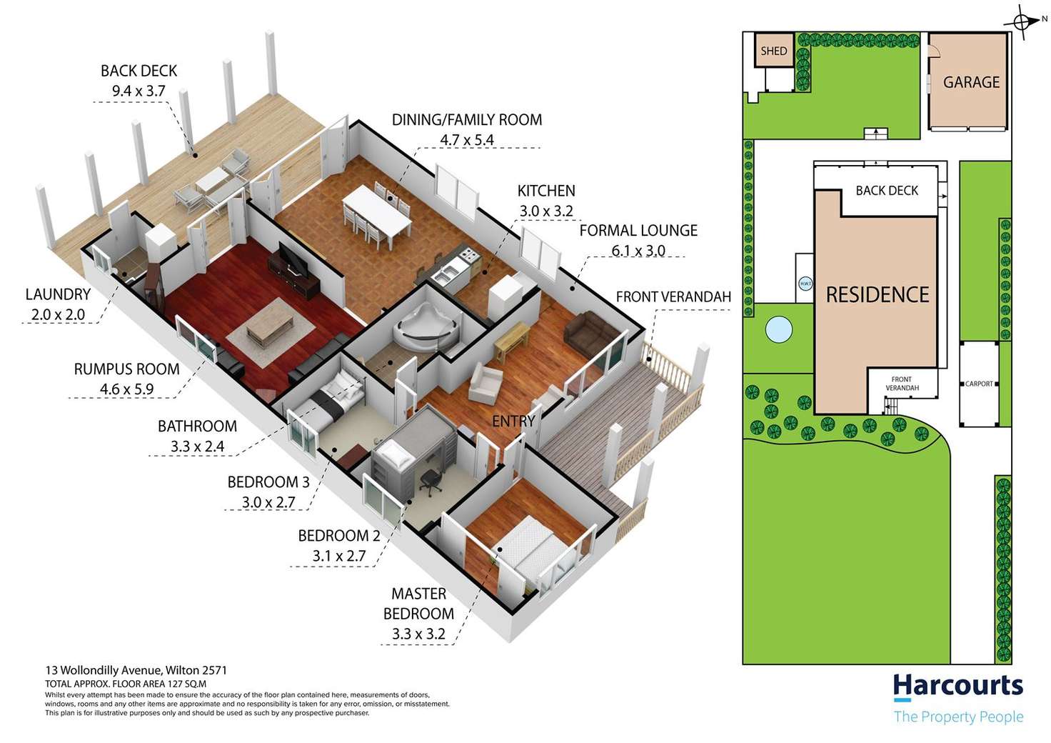 Floorplan of Homely house listing, 13 Wollondilly Avenue, Wilton NSW 2571