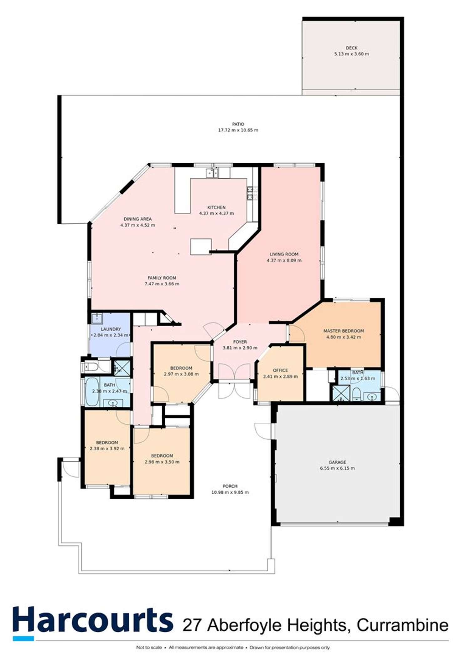 Floorplan of Homely house listing, 27 Aberfoyle Heights, Currambine WA 6028