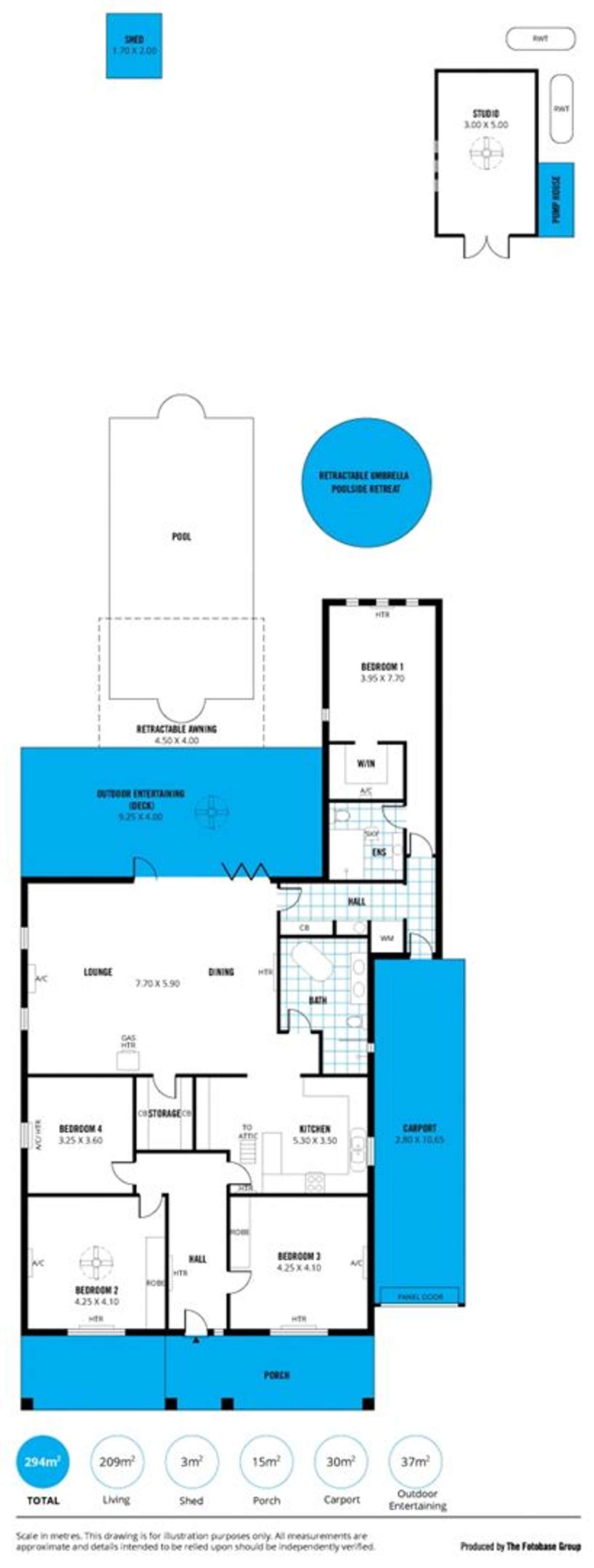 Floorplan of Homely house listing, 23 Mitcham Avenue, Lower Mitcham SA 5062