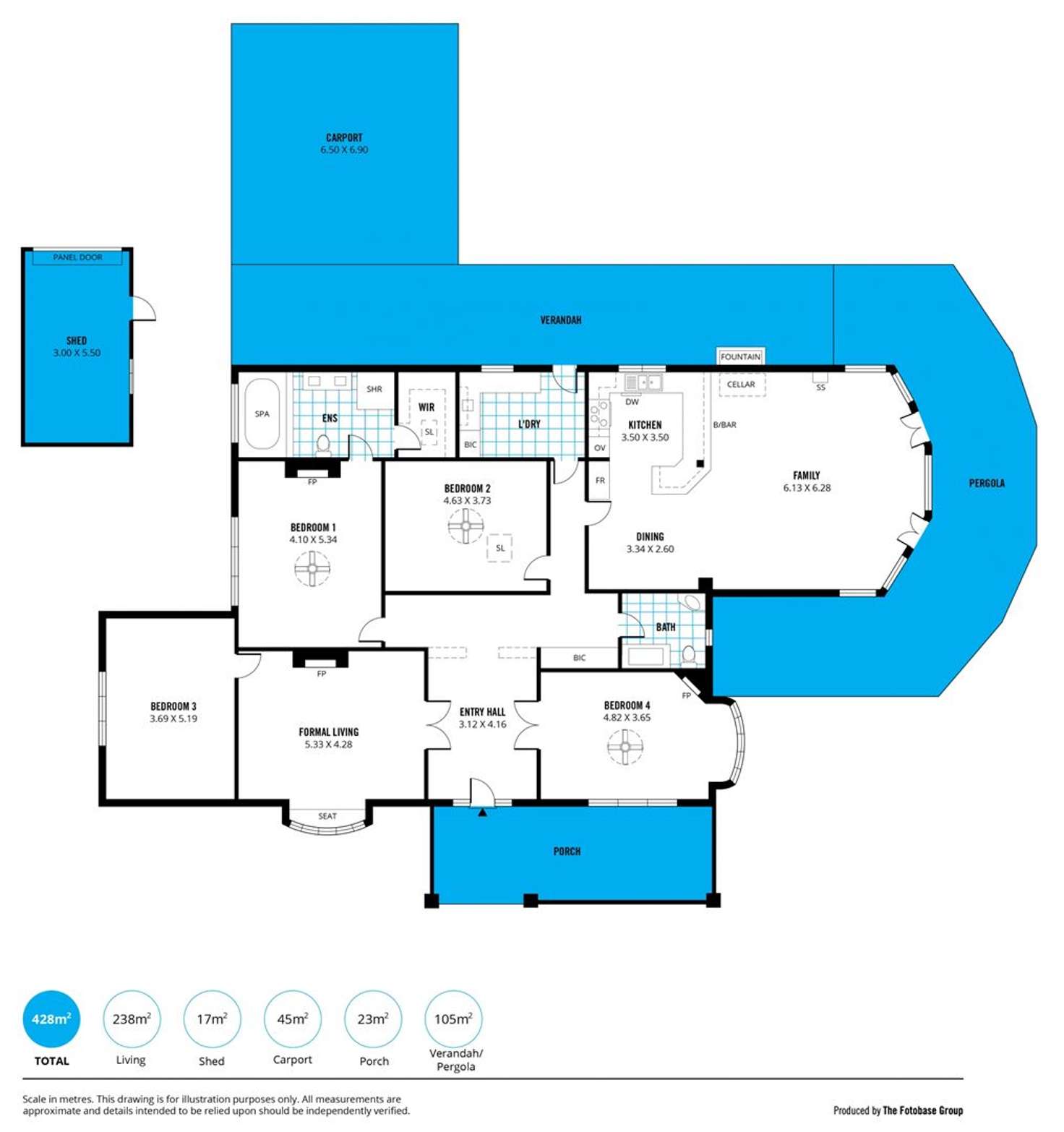 Floorplan of Homely house listing, 8 West Parkway, Colonel Light Gardens SA 5041
