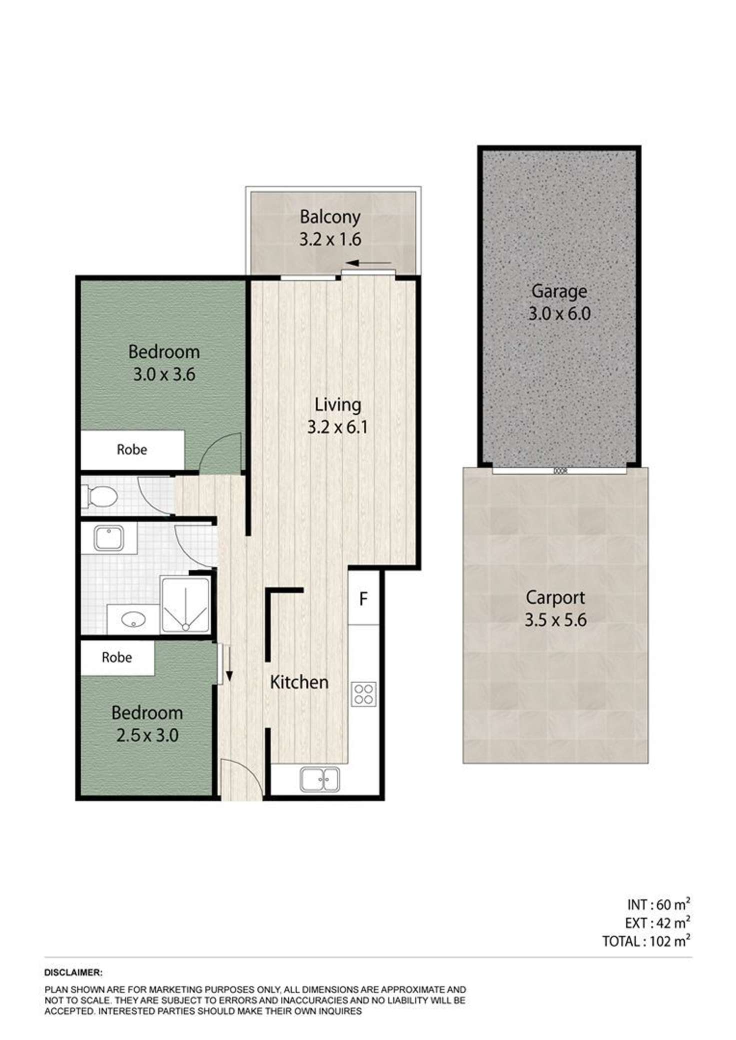Floorplan of Homely unit listing, 4/26 Rainey Street, Chermside QLD 4032