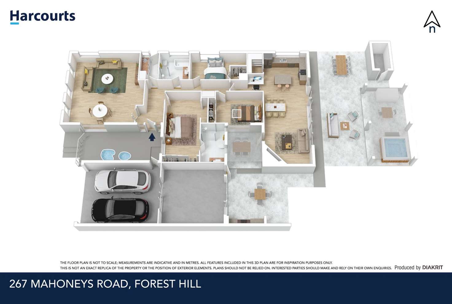 Floorplan of Homely house listing, 267 Mahoneys Road, Forest Hill VIC 3131