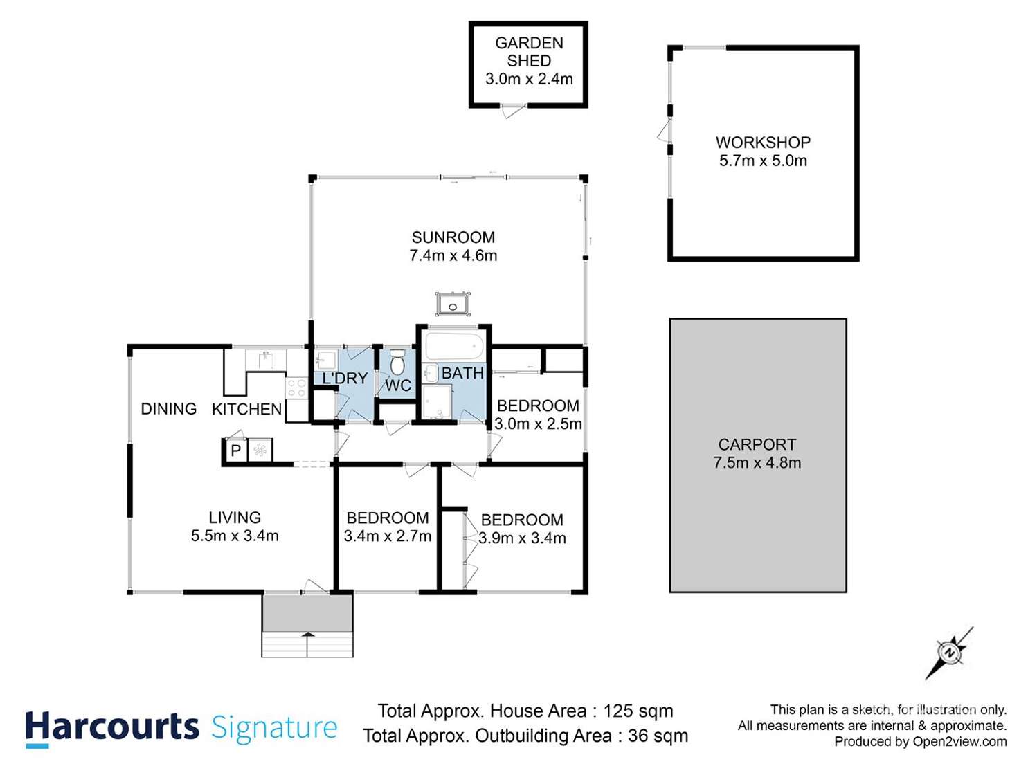 Floorplan of Homely house listing, 24 Bambra Street, Lauderdale TAS 7021