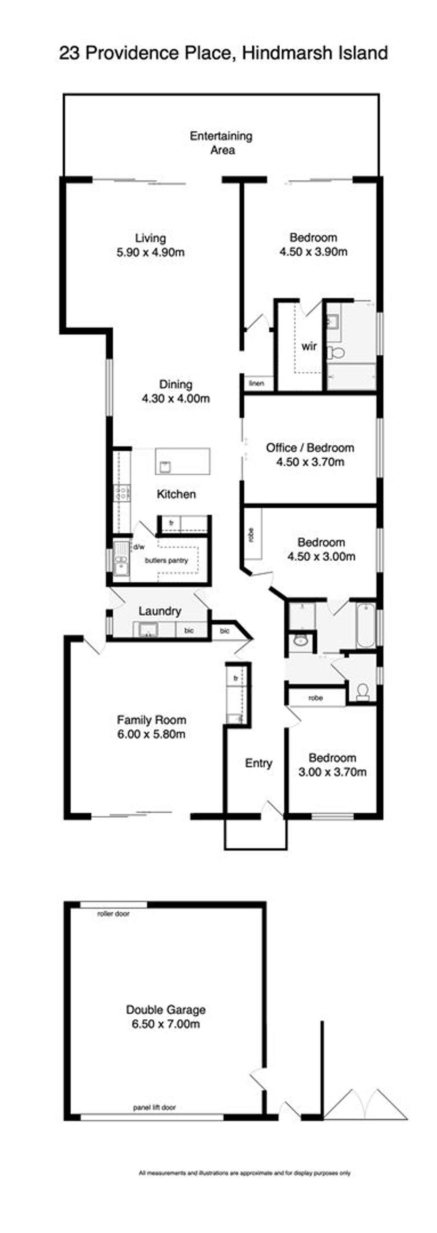 Floorplan of Homely house listing, 23 Providence Place, Hindmarsh Island SA 5214