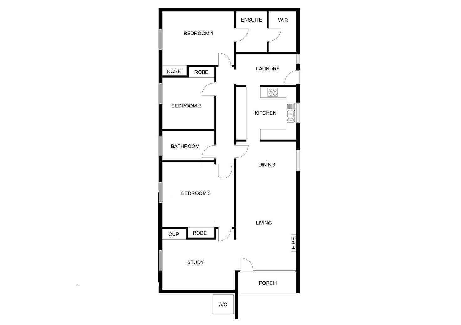 Floorplan of Homely house listing, 26 Memorial Ave, Gillen NT 870