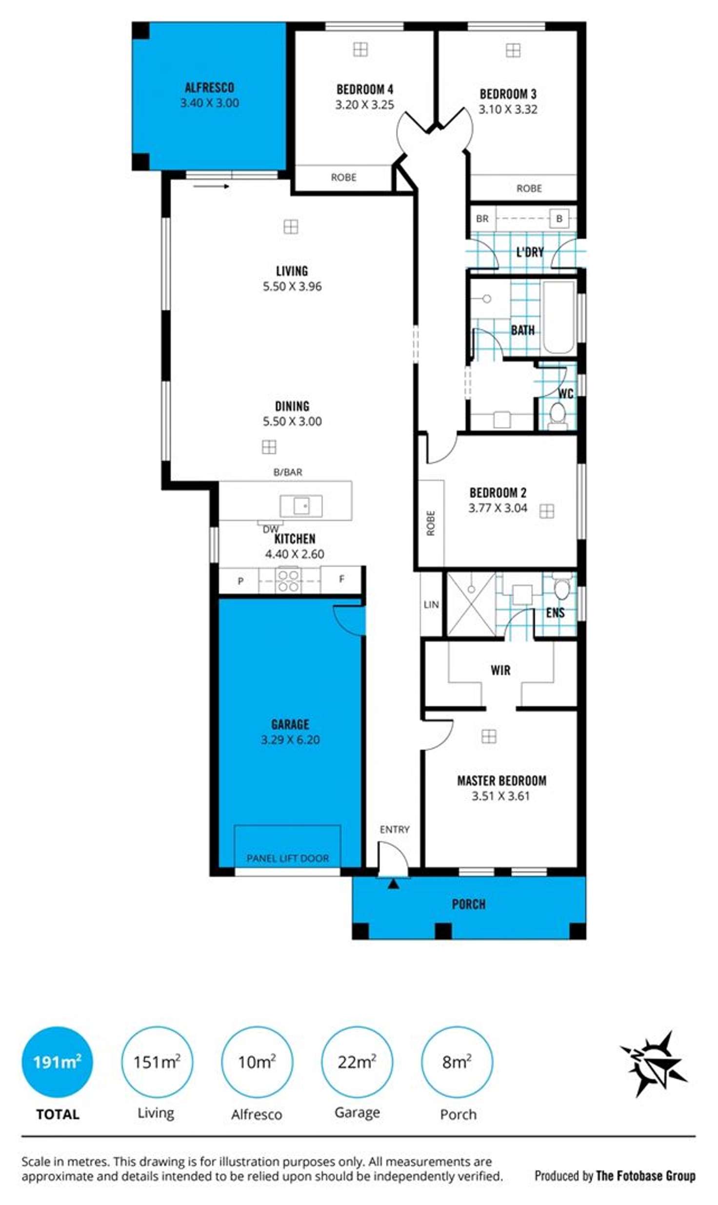 Floorplan of Homely house listing, 16A Fleetwood Crescent, Henley Beach SA 5022