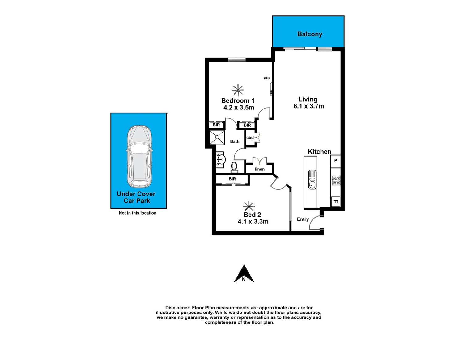 Floorplan of Homely apartment listing, 9/22-26 Goodall Parade, Mawson Lakes SA 5095