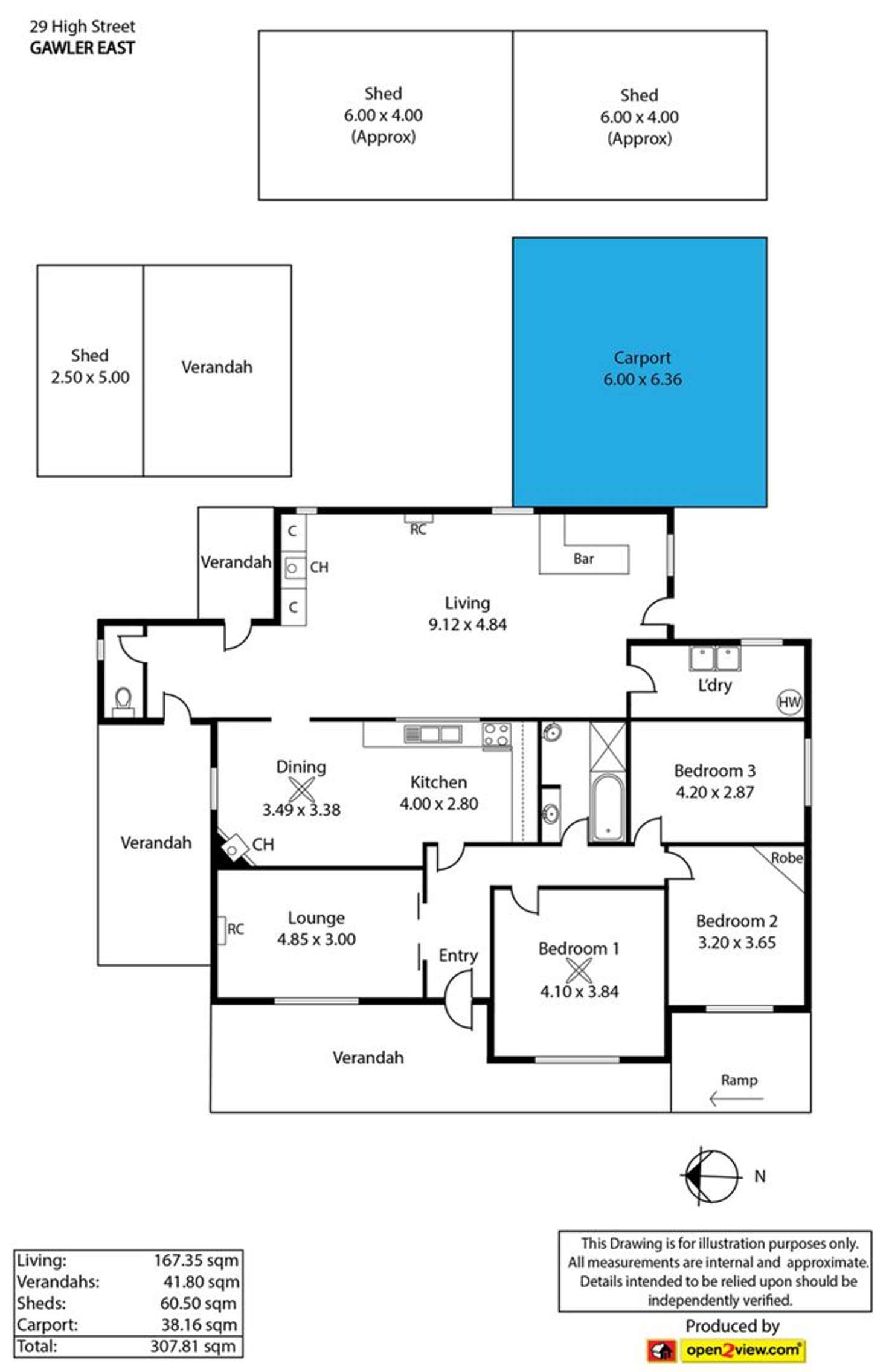 Floorplan of Homely house listing, 29 High Street, Gawler East SA 5118
