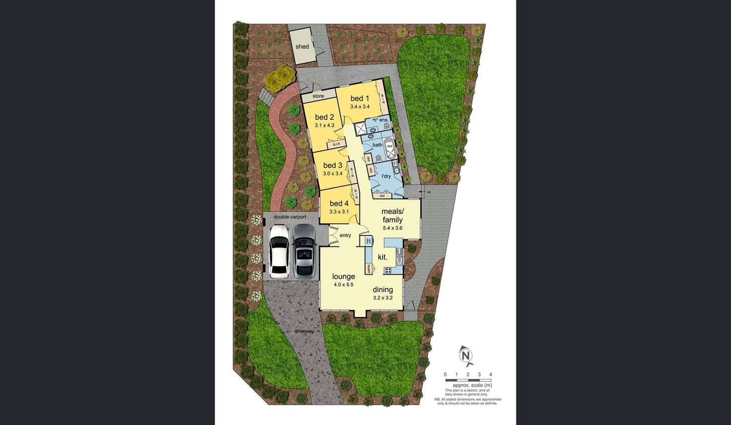 Floorplan of Homely house listing, 13 ROWITTA DRIVE, Glen Waverley VIC 3150