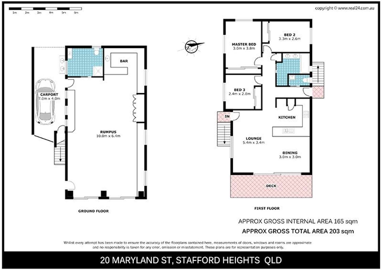 Floorplan of Homely house listing, 20 Maryland Street, Stafford Heights QLD 4053