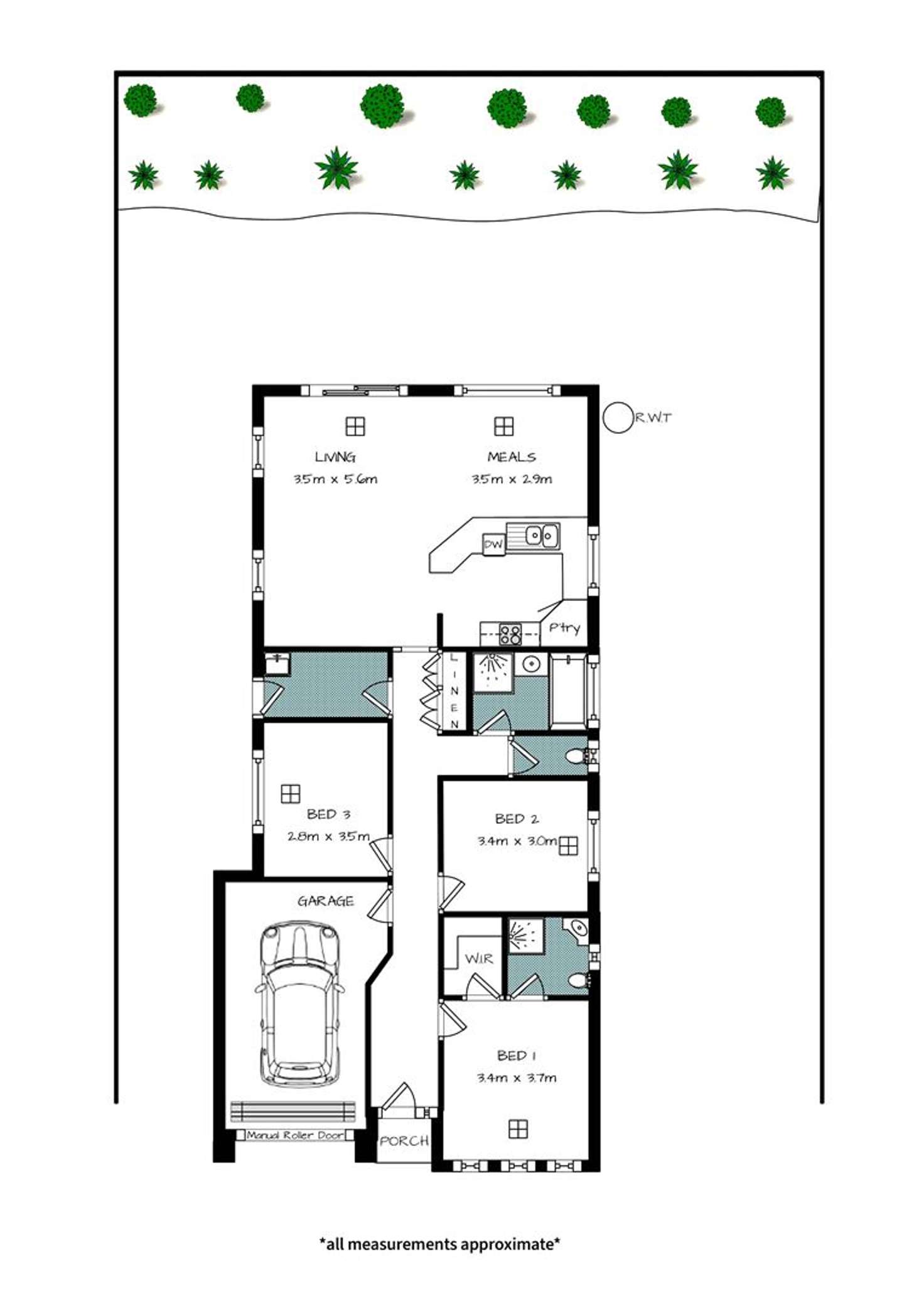 Floorplan of Homely house listing, 11 Manly Court, Seaford Rise SA 5169