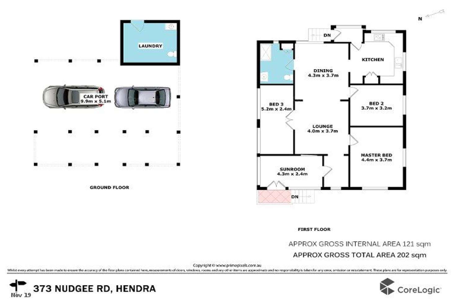 Floorplan of Homely house listing, 373 Nudgee Road, Hendra QLD 4011