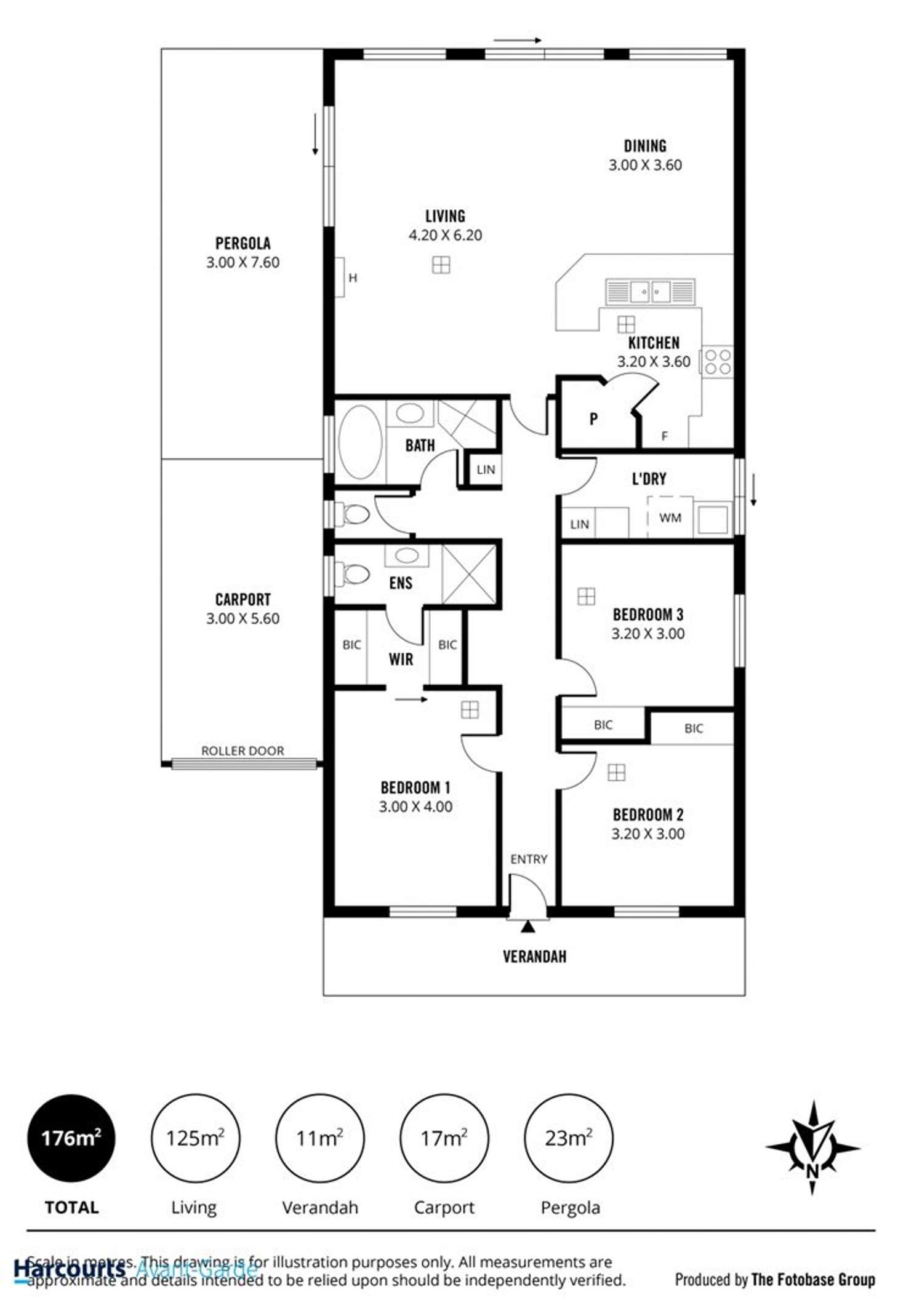 Floorplan of Homely villa listing, 4 Swan Circuit, Mawson Lakes SA 5095