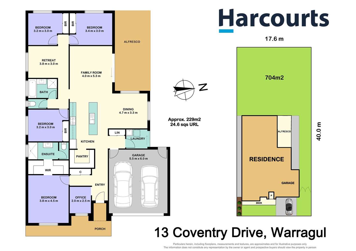 Floorplan of Homely house listing, 13 Coventry Drive, Warragul VIC 3820