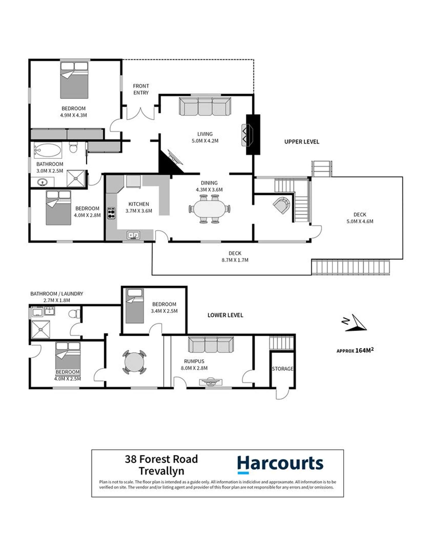 Floorplan of Homely house listing, 38 Forest Road, Trevallyn TAS 7250