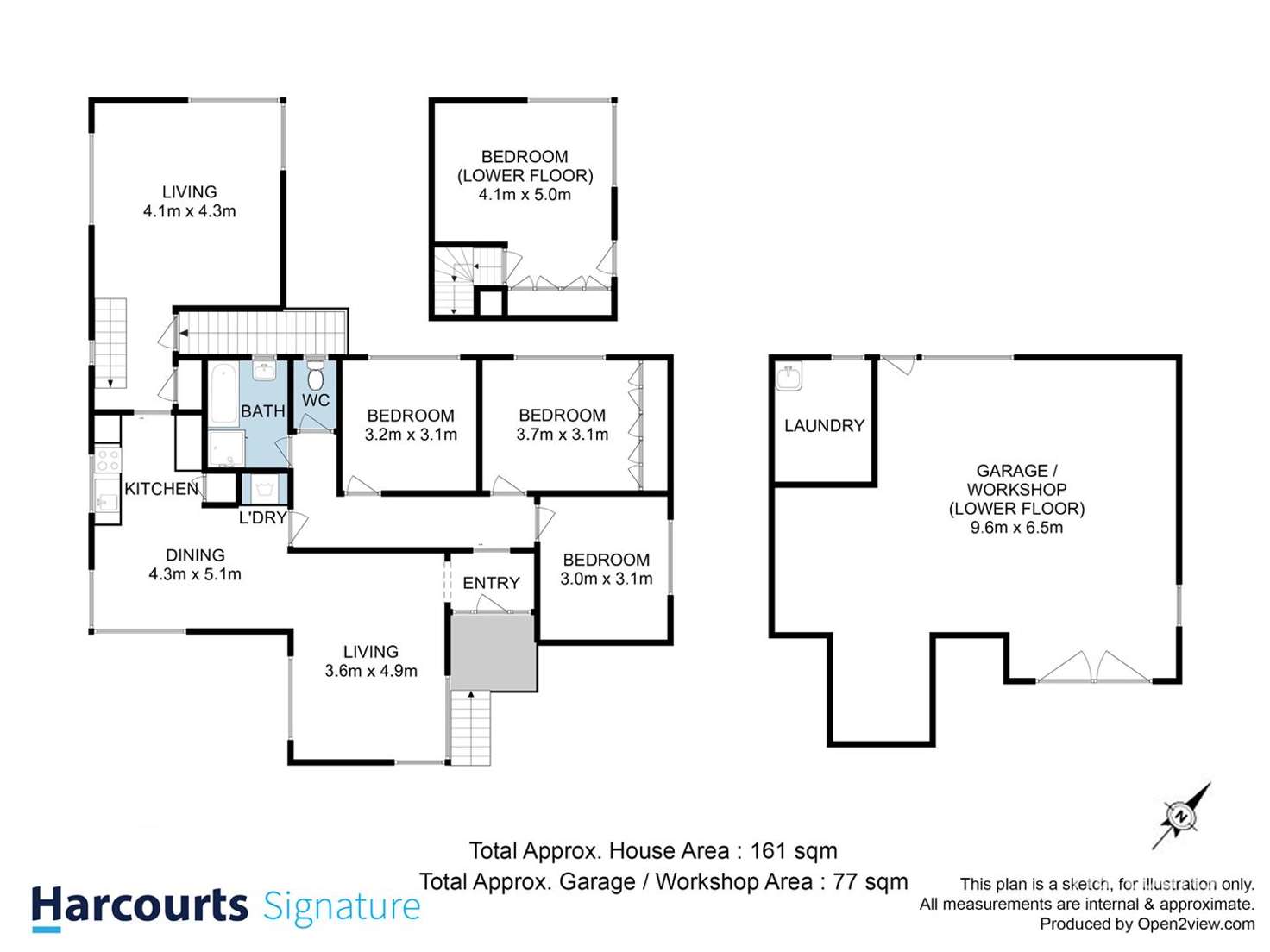 Floorplan of Homely house listing, 4 Carawa Street, Mornington TAS 7018