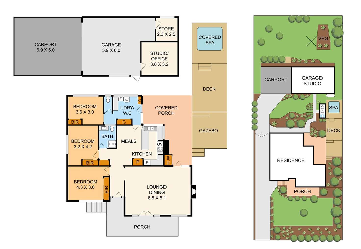 Floorplan of Homely house listing, 3 Schneider Street, Ferntree Gully VIC 3156