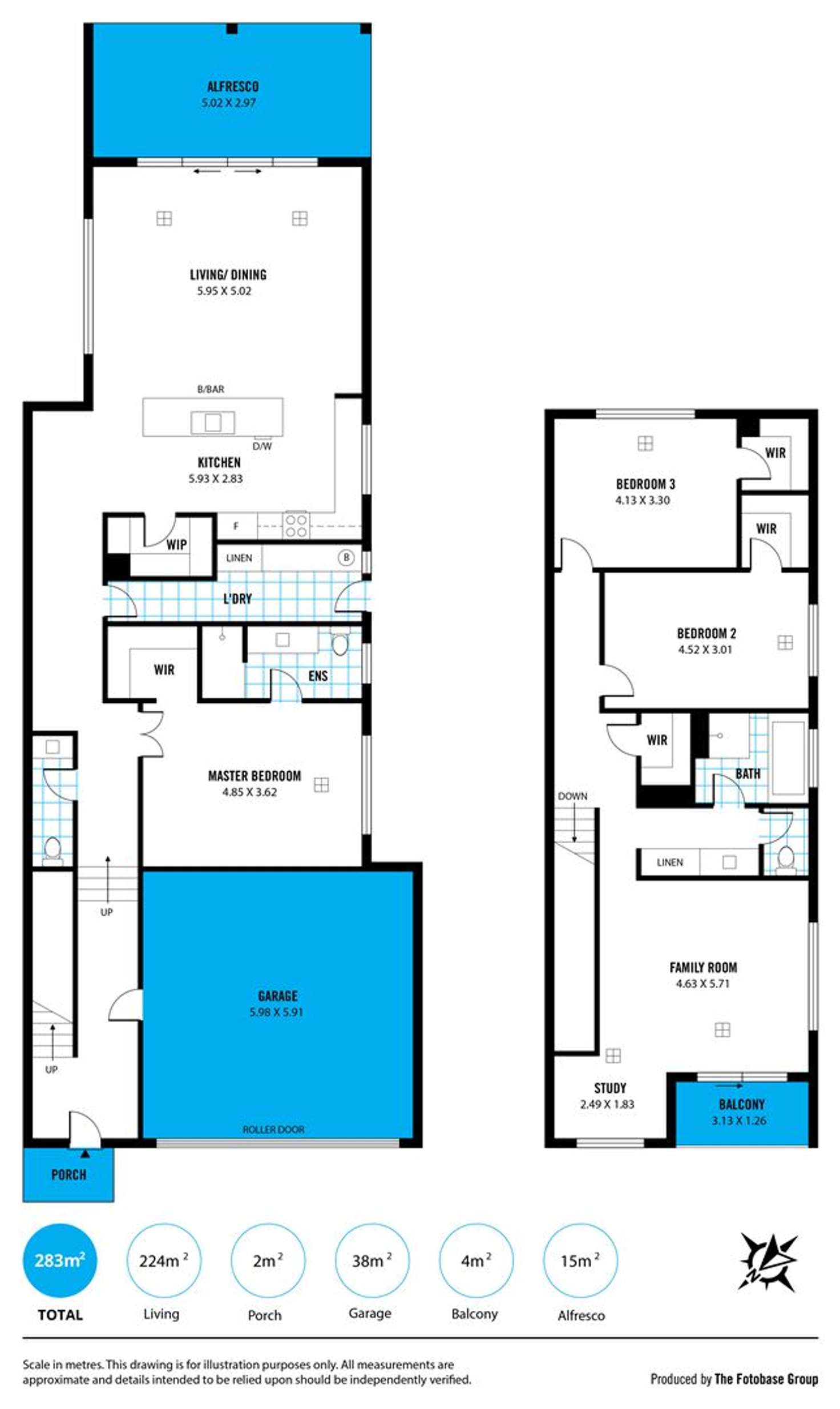 Floorplan of Homely house listing, 1 & 1A Alberta Avenue, Clapham SA 5062