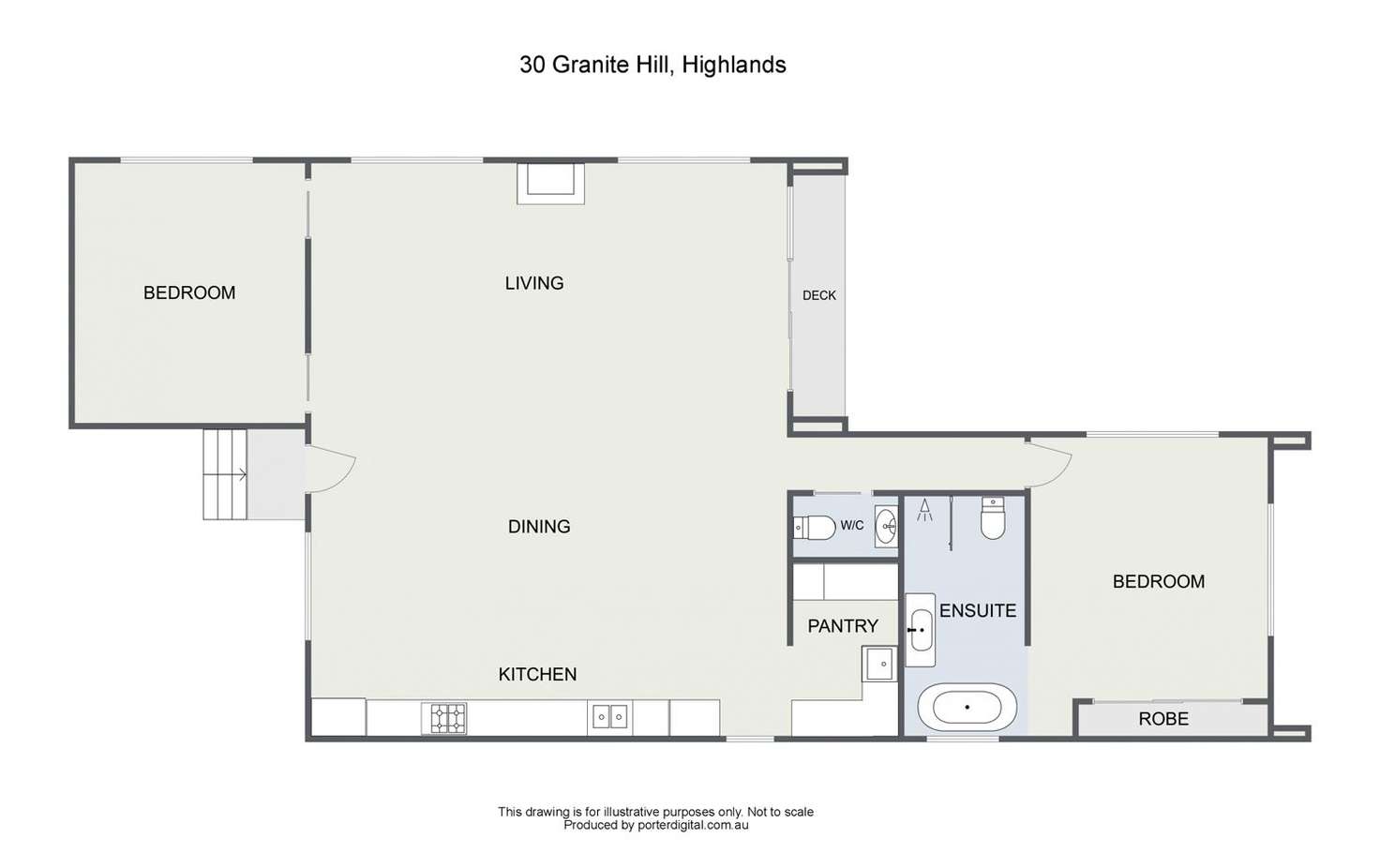 Floorplan of Homely ruralOther listing, 30 Granite Hills Road, Highlands VIC 3660
