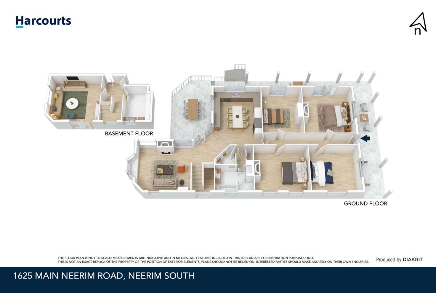 Floorplan of Homely acreageSemiRural listing, 1625 Main Neerim Road, Neerim South VIC 3831