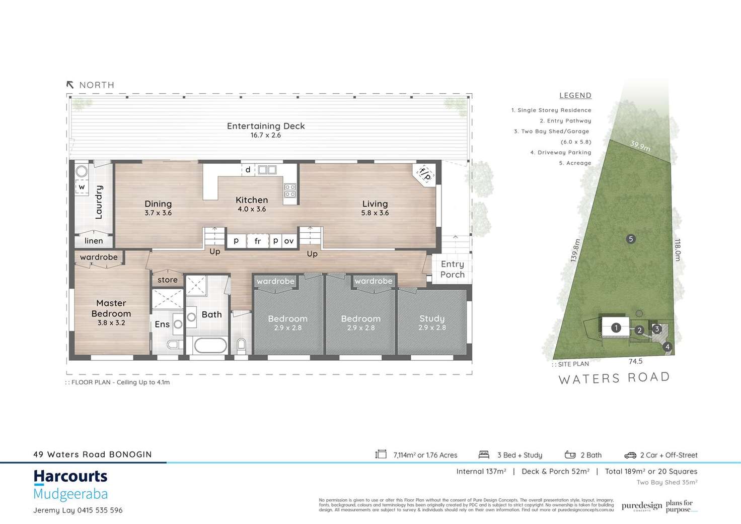 Floorplan of Homely house listing, 49 Waters Road, Bonogin QLD 4213