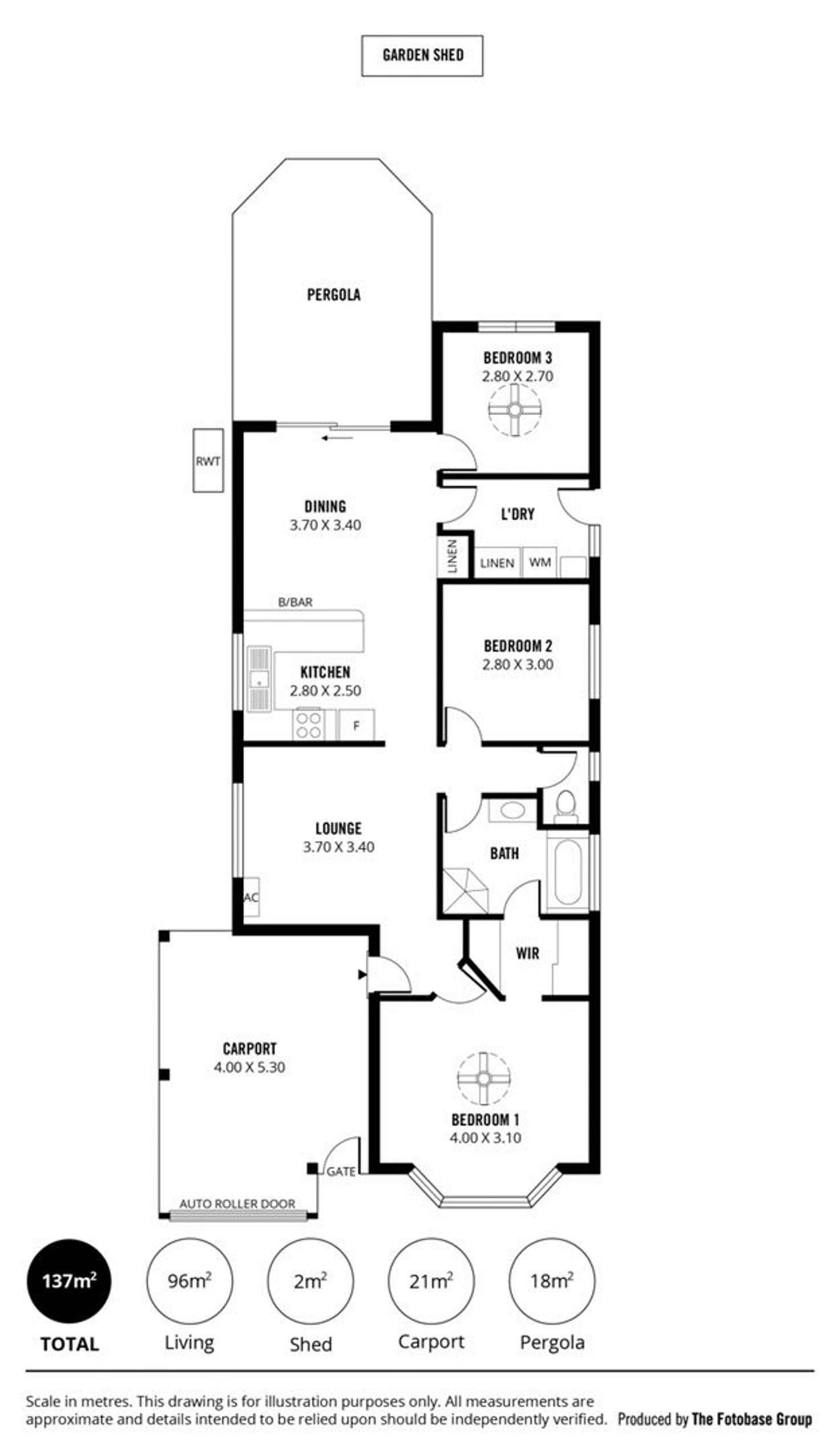 Floorplan of Homely house listing, 2/5 Power Court, Mount Barker SA 5251