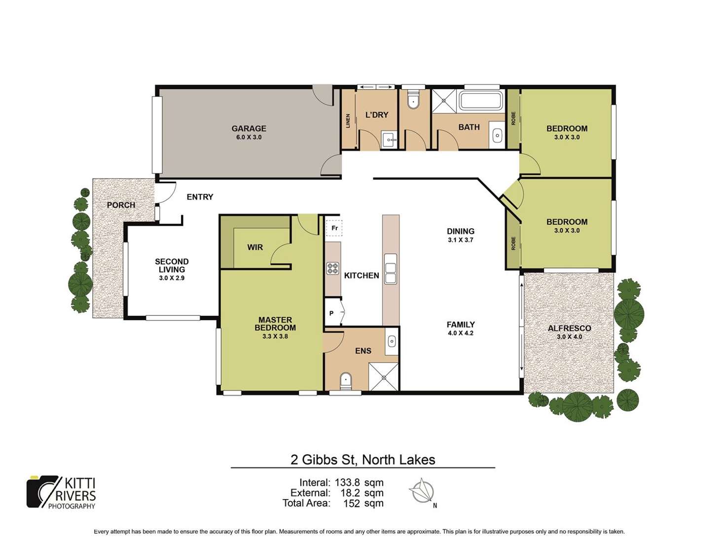 Floorplan of Homely house listing, 2 Gibbs Street, North Lakes QLD 4509