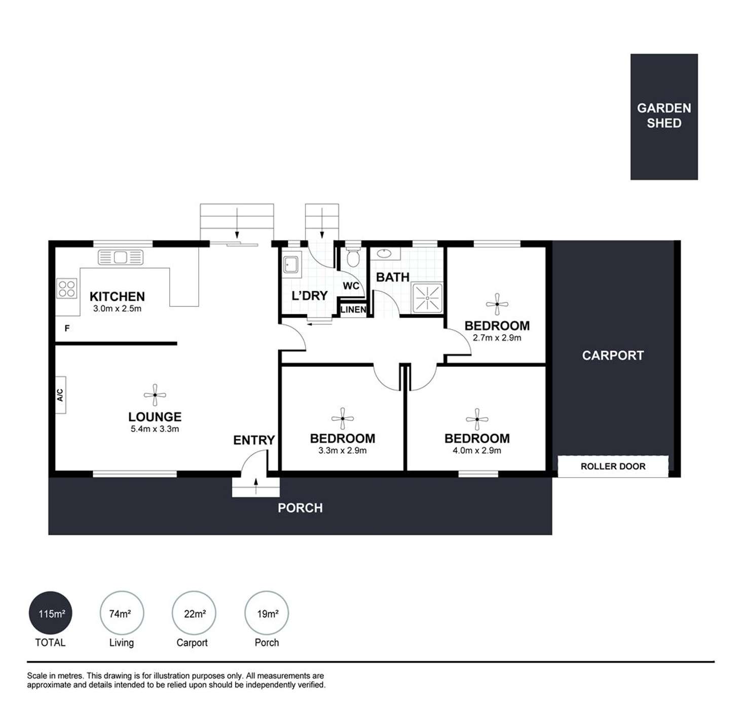 Floorplan of Homely house listing, 16 Orr Street, Goolwa Beach SA 5214