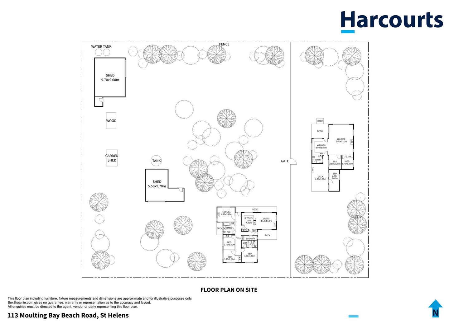 Floorplan of Homely house listing, 113 Moulting Bay Beach Road, St Helens TAS 7216