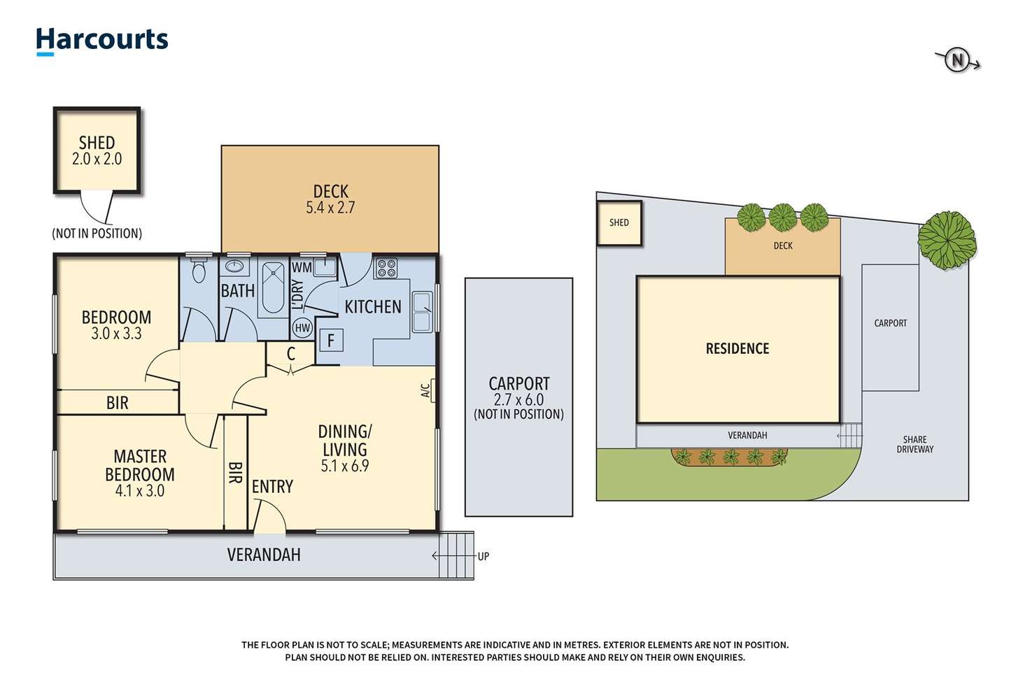 Floorplan of Homely unit listing, 2/38 Benwerrin Crescent, Norwood TAS 7250