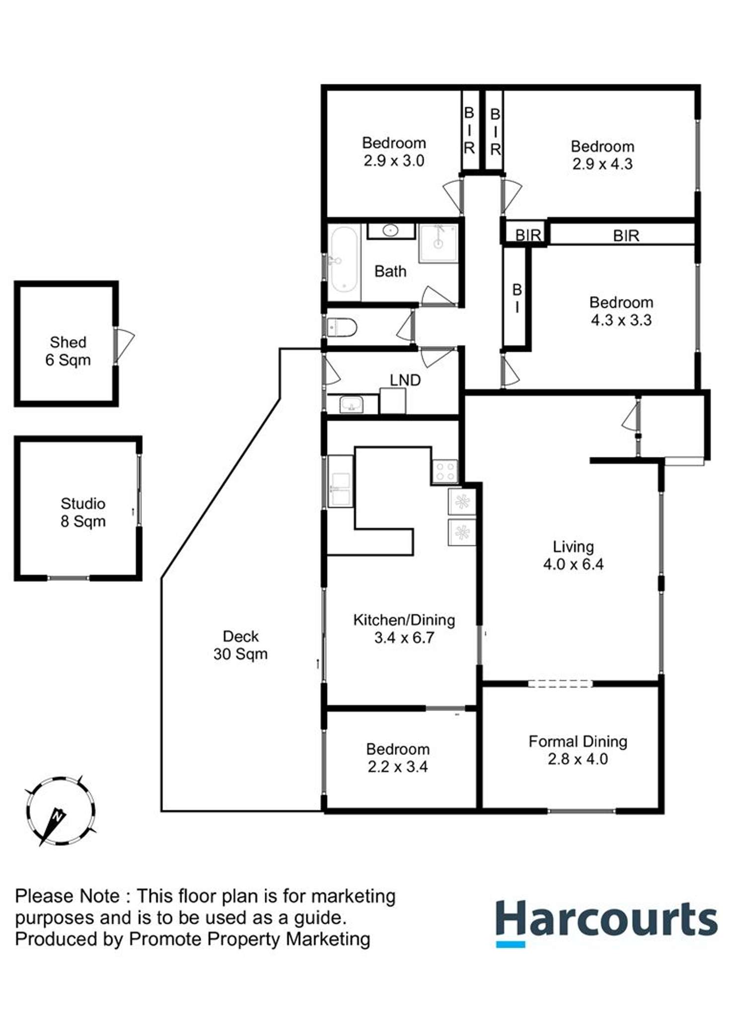 Floorplan of Homely house listing, 98 Howrah Road, Howrah TAS 7018