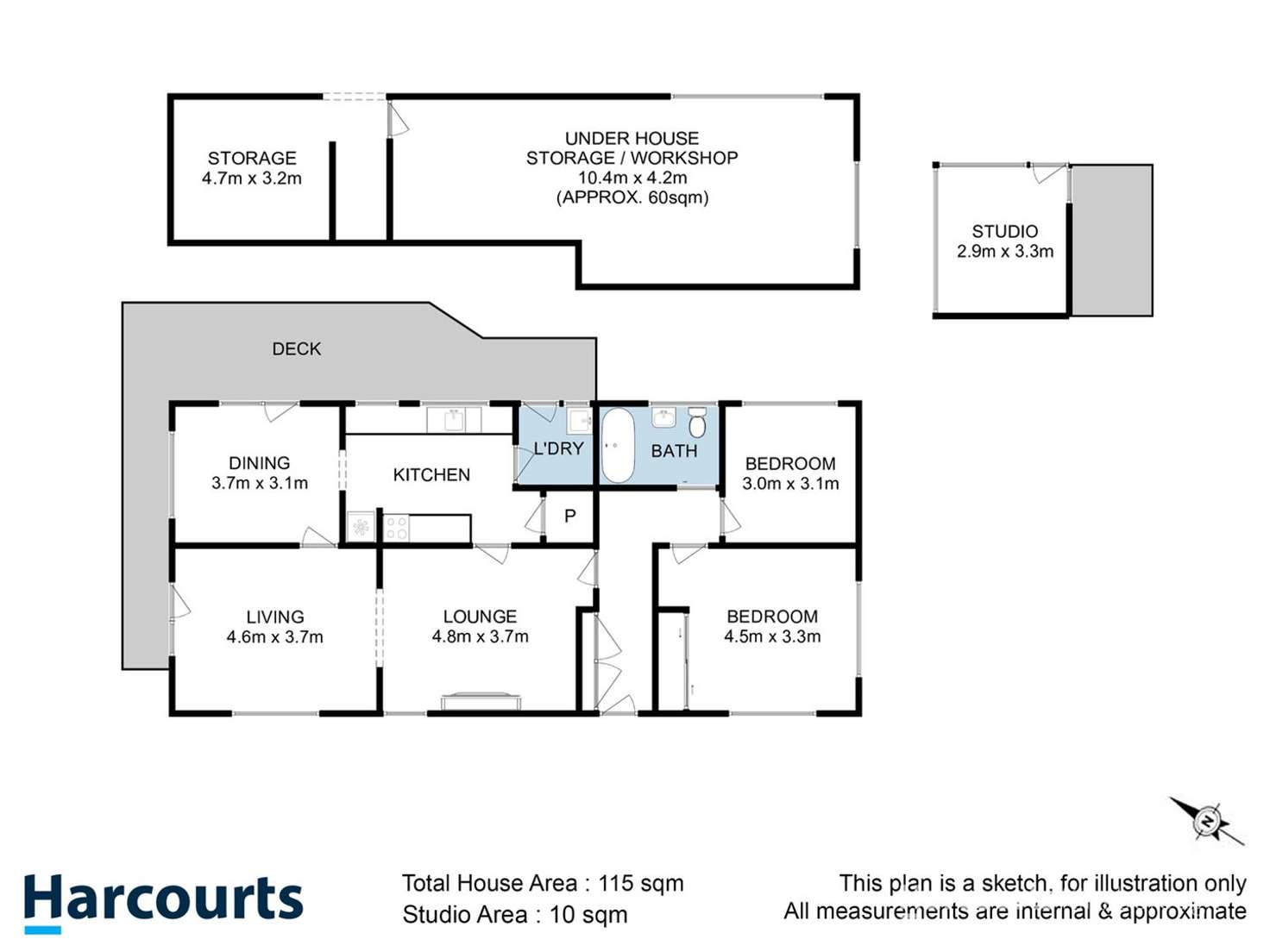 Floorplan of Homely house listing, 102 Summerleas Road, Fern Tree TAS 7054