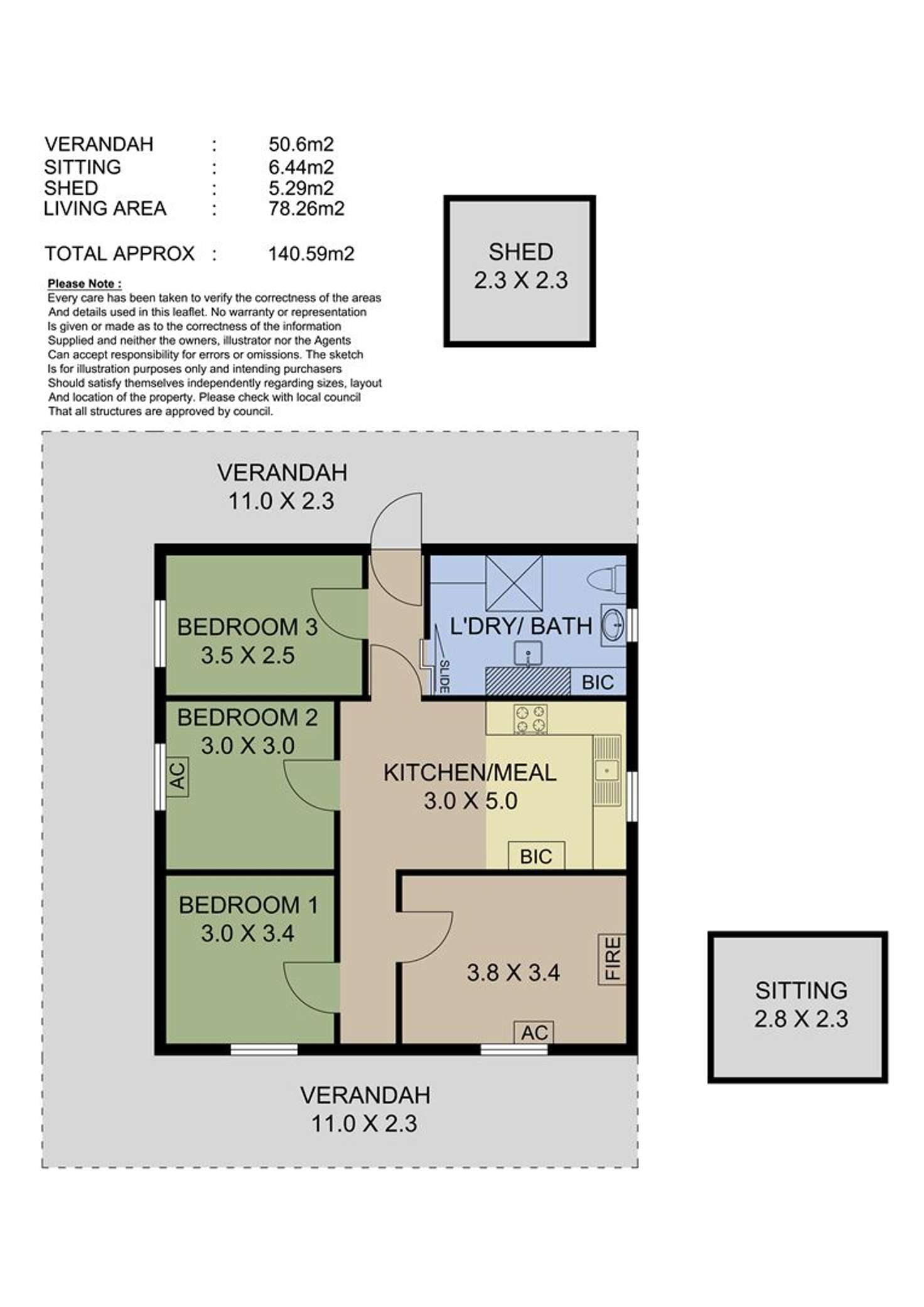 Floorplan of Homely house listing, 9 McLaren Street, Mount Barker SA 5251